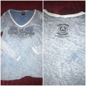 Harley Davidson long sleeved shirt